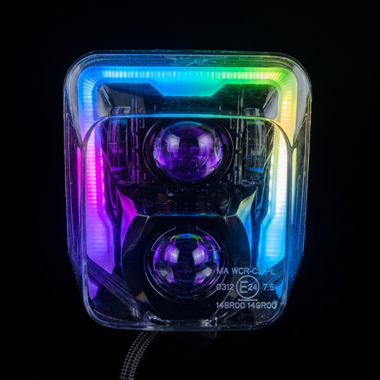 Phantom RGB - Phare LED pour Husqvarna