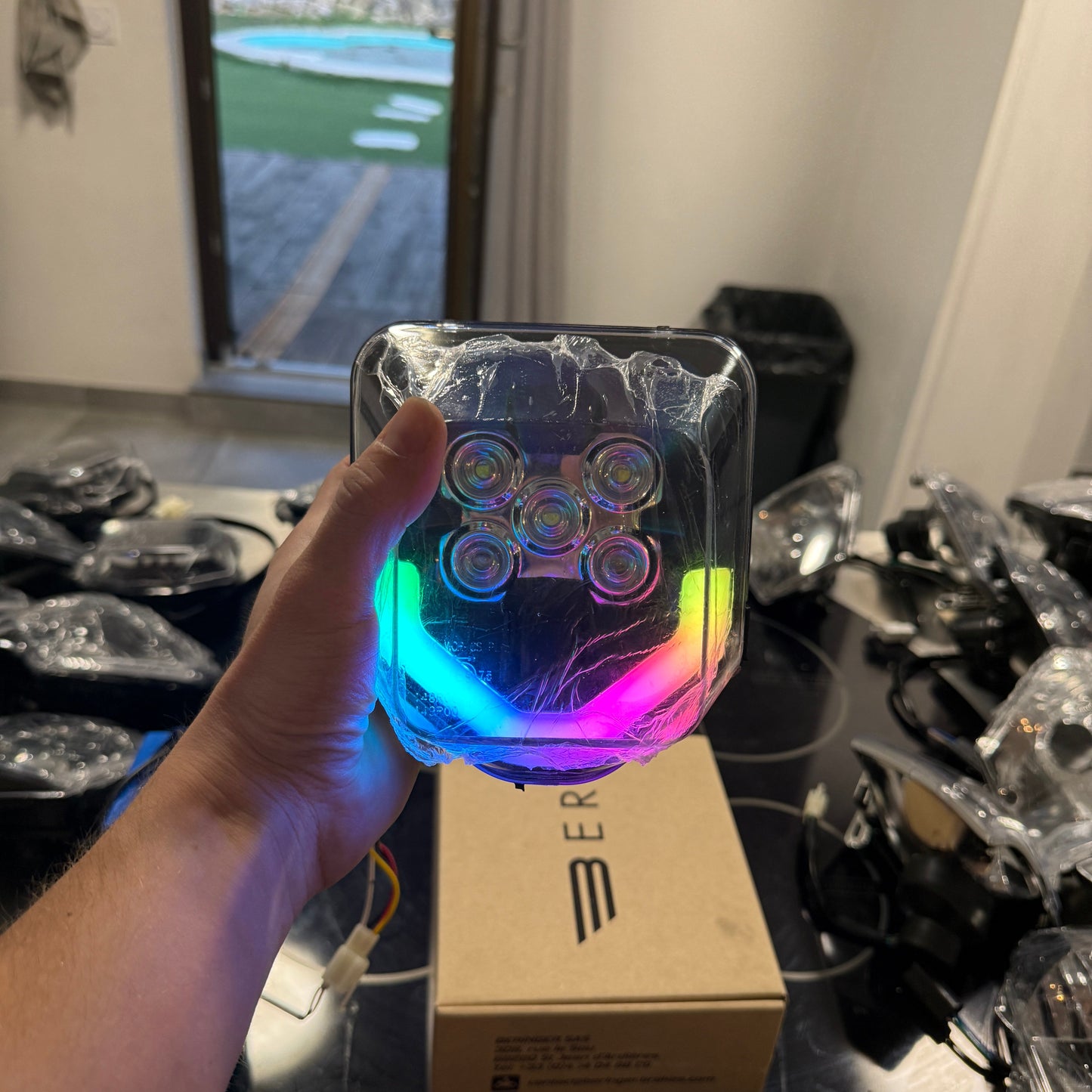 X BEAM HUSQVARNA — Phare LED RGB | Draconic Lights