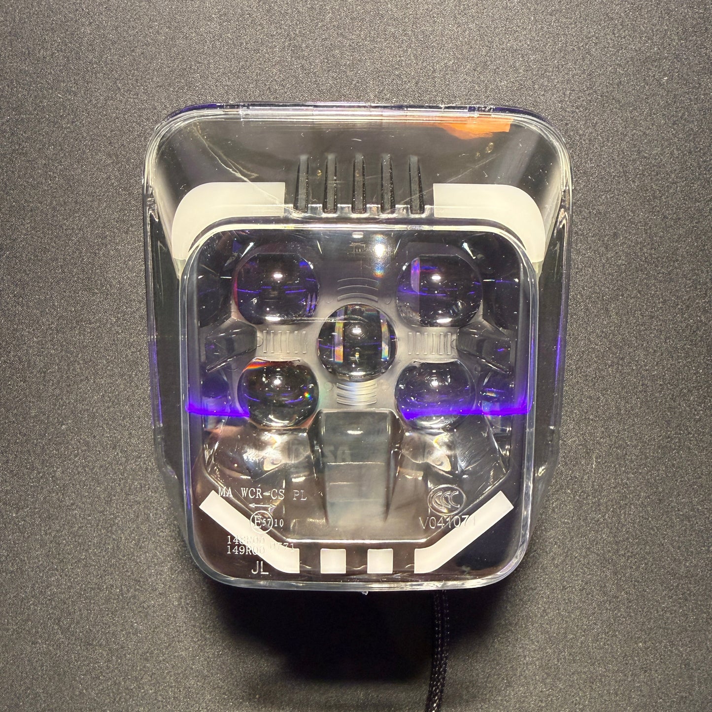 CYBORG HUSQVARNA — Phare LED RGB | Draconic Lights