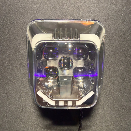 CYBORG HUSQVARNA — Phare LED RGB | Draconic Lights