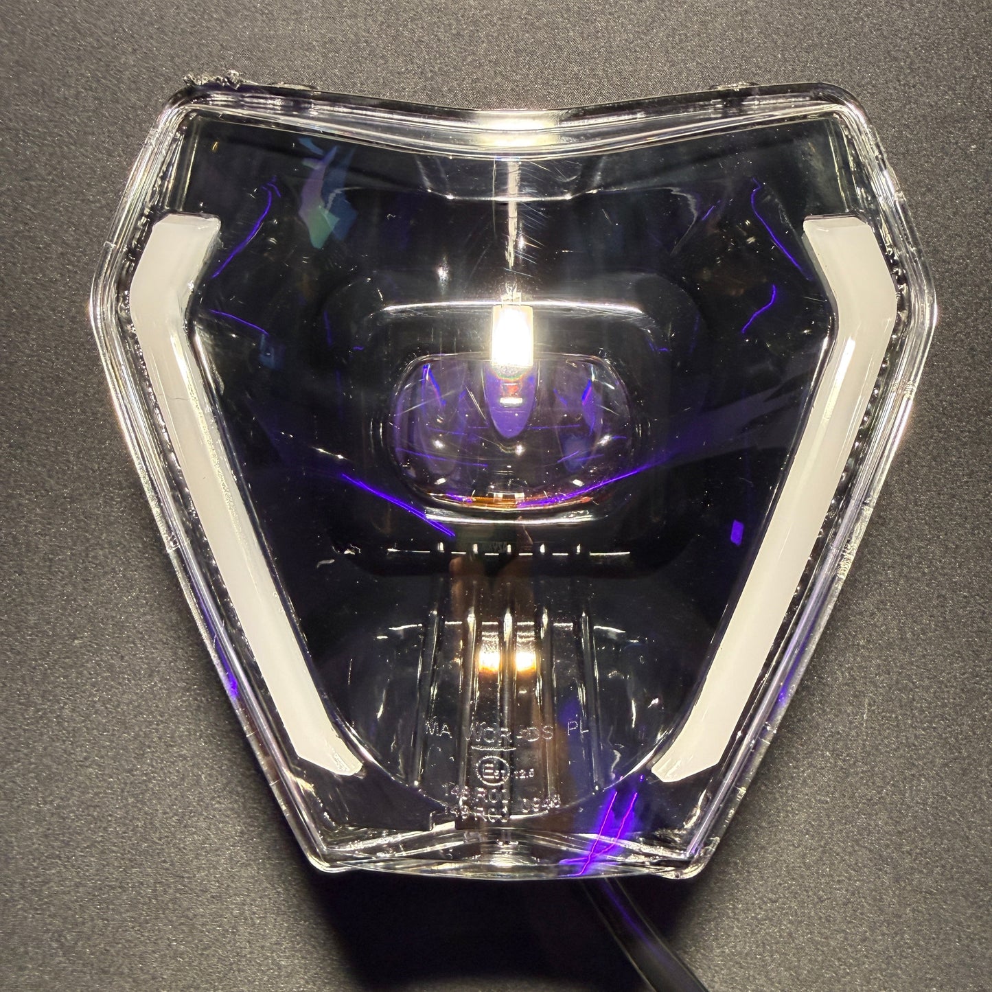 RAPTOR EYE 1 BEAM KTM 2025 — Phare LED RGB | Draconic Lights