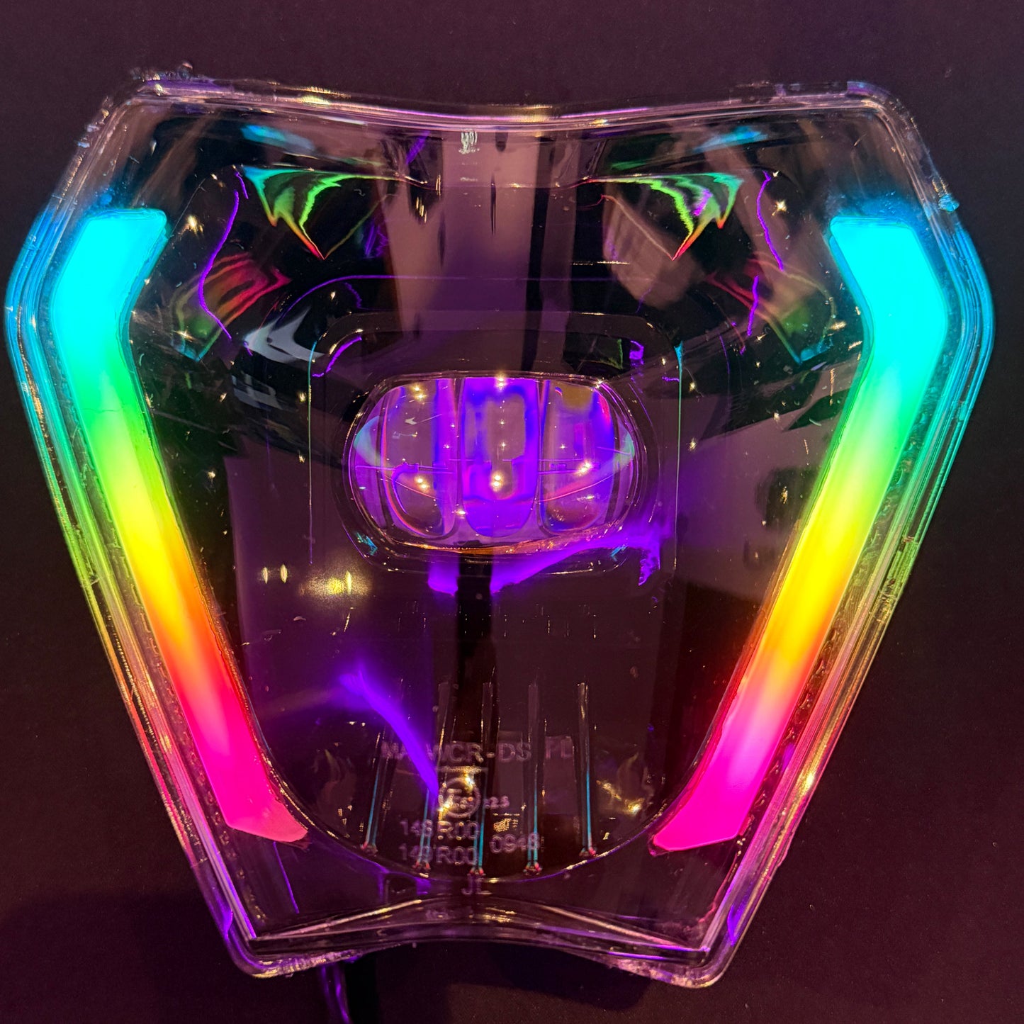 RAPTOR EYE 1 BEAM KTM 2025 — Phare LED RGB | Draconic Lights